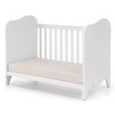 Ver mais imagens de Berço Mini Cama com Colchão e Suporte Mosquiteiro Nuvem Compact 100% MDF