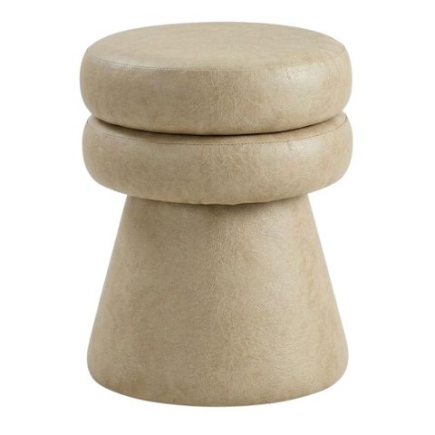Puff Organico Cave 48x42 cm Base Giratoria Corano Tca 211 Moll