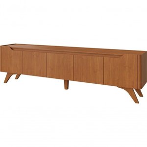 Rack Grecia 4 Portas e 1 Gaveta Mavaular Naturale