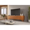 Ver imagem 3 de Rack Grecia 4 Portas e 1 Gaveta Mavaular Naturale