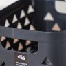 Caixa Organizadora Triângulos 4,7l Preto - 4