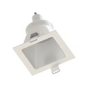 Ver imagem 1 de Spot Hide de Embutir Face Recuada Gu10 92x92x130mm Branco - Save Energy Se-330.1593