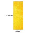 Ver imagem 4 de Tapete Para Sala Quarto Passadeira 66 x 2,30 Classic Amarelo Canario