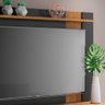 Rack Bancada Olinda com Painel para TV até 70 Pol. Leme Noce Milano/Preto Fosco - Colibri - 3