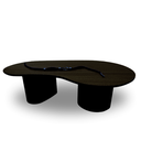 Ver imagem 1 de Mesa de Centro Orgânica Bean Dou em Ébano Modelar Art