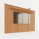 Ver imagem 2 de Painel de TV Ibiza 100% MDF Móveis Home | até 55" | Suspenso