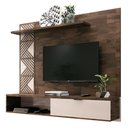 Ver imagem 1 de Painel para TV Chennai até 50 Polegadas Deck/Off White - Gran Belo