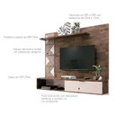 Ver imagem 2 de Painel para TV Chennai até 50 Polegadas Deck/Off White - Gran Belo