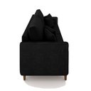 Ver imagem 6 de Sofá Montecarlo 2 Lugares 192cm Veludo/pu Preto