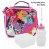 Kit Mochila Escolar Infantil Rodinha Carrinho My Little Pony + Lancheira + Estojo Dmw - Rosa - 6