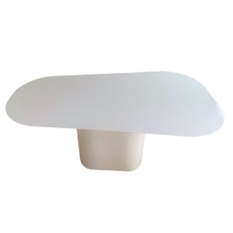 Mesa De Jantar Modelar Orgânica Laqueada 140x90cm Modelar Moveis Mesa de Jantar Orgânica - 5