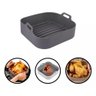 Forma Cozimento p/ Air Fryer Cesta Antiaderente Versátil Prática Assado Crocantes Fritadeira Elétric - 4