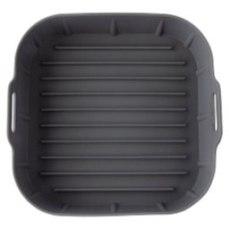 Forma Cozimento p/ Air Fryer Cesta Antiaderente Versátil Prática Assado Crocantes Fritadeira Elétric - 6