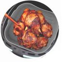 Ver imagem 2 de Forma Cozimento p/ Air Fryer Cesta Antiaderente Versátil Prática Assado Crocantes Fritadeira Elétric