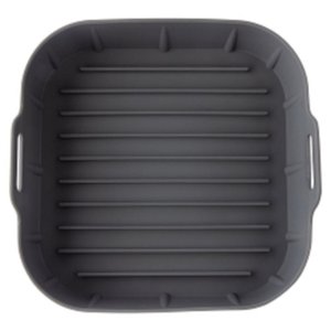 Forma Cozimento p/ Air Fryer Cesta Antiaderente Versátil Prática Assado Crocantes Fritadeira Elétric