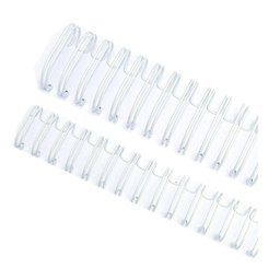 Wire-o Garra Duplo 1/4 20 Folhas A4 3x1 Branco 100 Unidades - 1