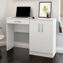 Ver imagem 4 de Escrivaninha com Organizador 2 Portas 120cm Space Patrimar Branco