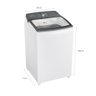 Máquina de Lavar Brastemp 15Kg Branca com Ciclo Tira Manchas Advanced e Smart Sensor - BWF15AB 220V - 8