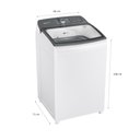 Ver mais imagens de Máquina de Lavar Brastemp 15Kg Branca com Ciclo Tira Manchas Advanced e Smart Sensor - BWF15AB 220V