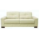 Ver imagem 2 de Sofá 3 Lugares Milão 200cm Couro Off White
