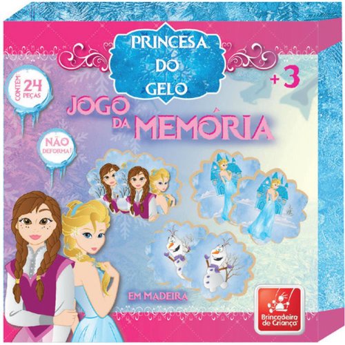 Jogo da Memória 24 Peças Princesas Toyster