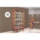 Ver imagem 2 de Cristaleira Moderna Vidro Puxadores Cristal Pérola Montanhês