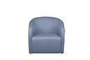 Ver imagem 3 de Kit 2 Poltronas Decorativa Julia Linho Azul - Lm Decor