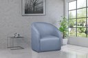 Ver imagem 1 de Kit 2 Poltronas Decorativa Julia Linho Azul - Lm Decor