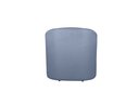 Ver imagem 5 de Kit 2 Poltronas Decorativa Julia Linho Azul - Lm Decor