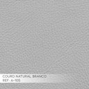 Ver imagem 3 de Sofá 2 Lugares Bérgamo 200cm Couro Branco