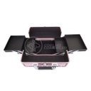 Ver imagem 2 de Maleta Profissional de Maquiagem e Joias Ruby's Organizadora Completa Modelo Fs-1160mc - Rosa Cor:ro