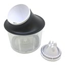 Ver imagem 5 de Processador de Alimentos 2 em 1 Moedor Manual Alho Prana