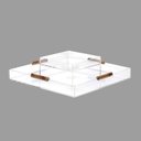 Ver imagem 1 de Cesta Acrilico e Bambu Multiuso