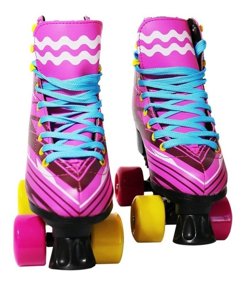 Patins Sou Luna Roller Way Importway 4 Rodas 32/33 Outlet - 3