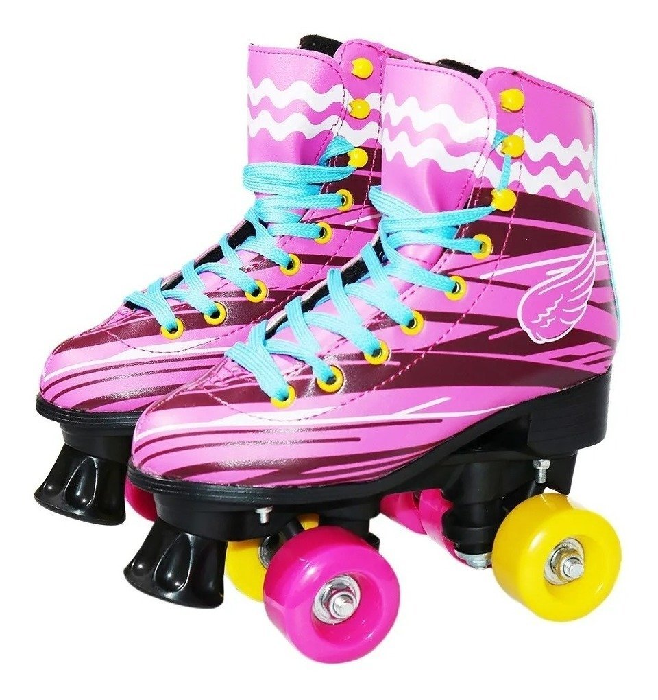 Patins Sou Luna Roller Way Importway 4 Rodas 32/33 Outlet - 2