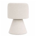 Ver imagem 7 de Cadeira de Jantar Giratória Solis Bouclé Off White - Sallar Home