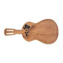 Ver imagem 1 de Tábua de Churrasco Viola Tião Carreiro Madeira Muracatiara:viola/marrom