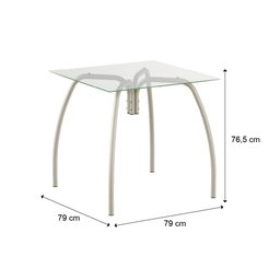 Conjunto Sala de Jantar Florença com Mesa e 4 Cadeiras 2999 Carraro - 2 Conjunto Sala de Jantar Florença com Mesa e 4 Cadeiras 2999 Carraro - 2