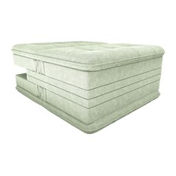 Sofá Cama na Caixa 3 Lugares 190cm e Almofadas Taylor Matrix Oliva - 8