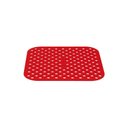 Ver imagem 2 de Forro de Silicone Quadrado para Airfryer 18cm Mor