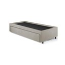 Ver imagem 2 de Base Box Cama Viúva com Gaveta Sapateira para Colchão 120x203 Cm Courino Linho