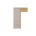 Ver imagem 1 de Kit Cozinha Nesher 2 Peças Marquesa CZ440 Nature/Greige