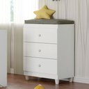 Ver imagem 3 de Quarto Infantil Berço e Cômoda Gutti Móveis Estrela