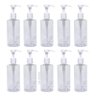 10 Frasco Dispenser 500ml Válvula Pump Creme Sabonete - 2