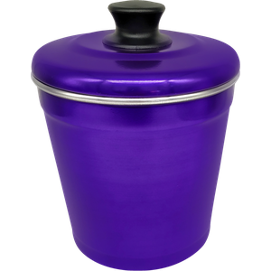 Lixeira Alumínio Lilás N°16 2,7 Litros