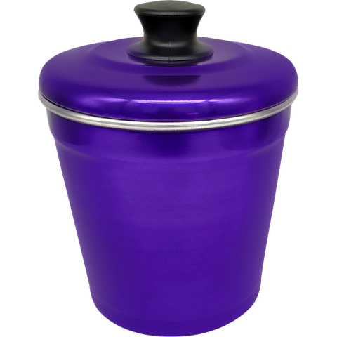Lixeira Alumínio Lilás N°16 2,7 Litros