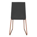 Ver imagem 4 de Kit 3 Cadeiras de Jantar Lille Base Aramado Bronze Veludo Cinza - Montanaris Decor