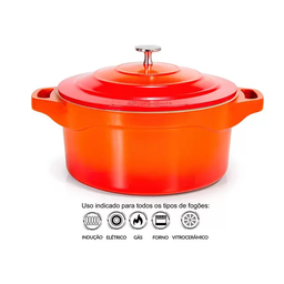 Jogos de Panelas Premier Orange 3 Peças Le Cook - 2