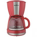 Ver imagem 1 de Cafeteira Britania Faz 30 Xicaras 800W com Porta Filtro Vermelho 110V