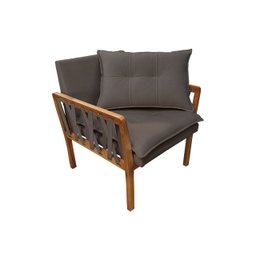 KIT 2 POLTRONAS DECORATIVA LUXO SAFIRA DORA BELA Califónia 0123 - 2